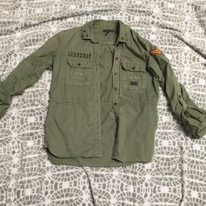 Army green shirt/ jacket